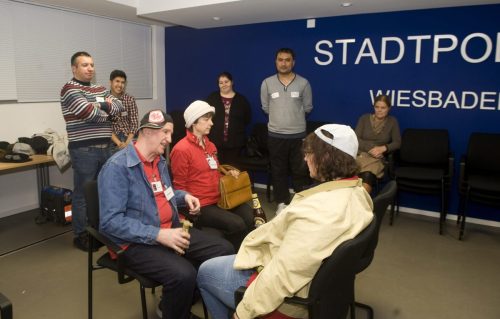 Wiesbaden Stadtpolizei Rollenspiel
